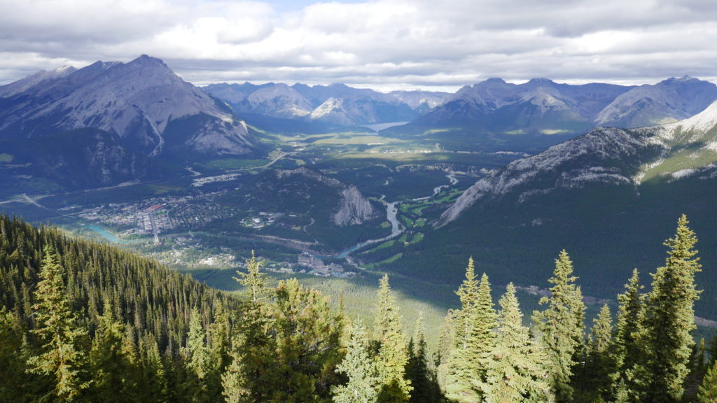 vue depuis le Mont Sulphur