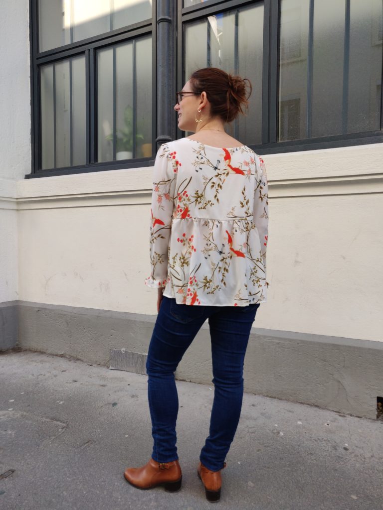 dos blouse Eugénie